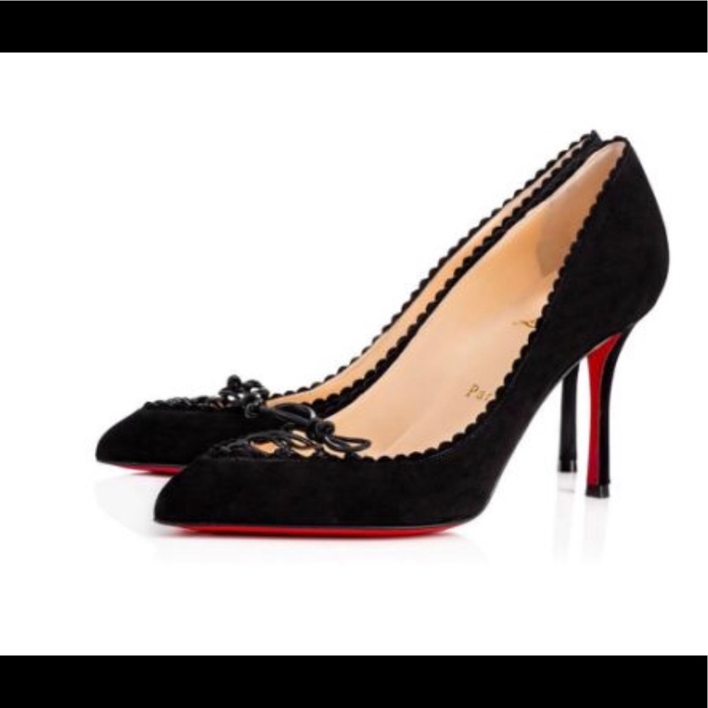 Louboutin Black Scalopump
